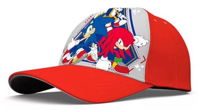 Šiltovka SONIC červená - č.52