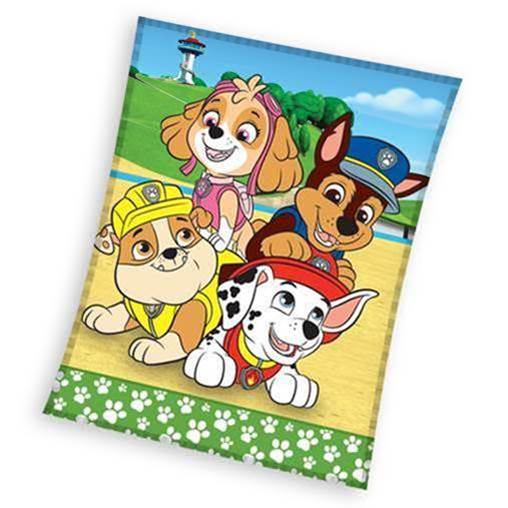 Deka 110x140 PAW PATROL psíky