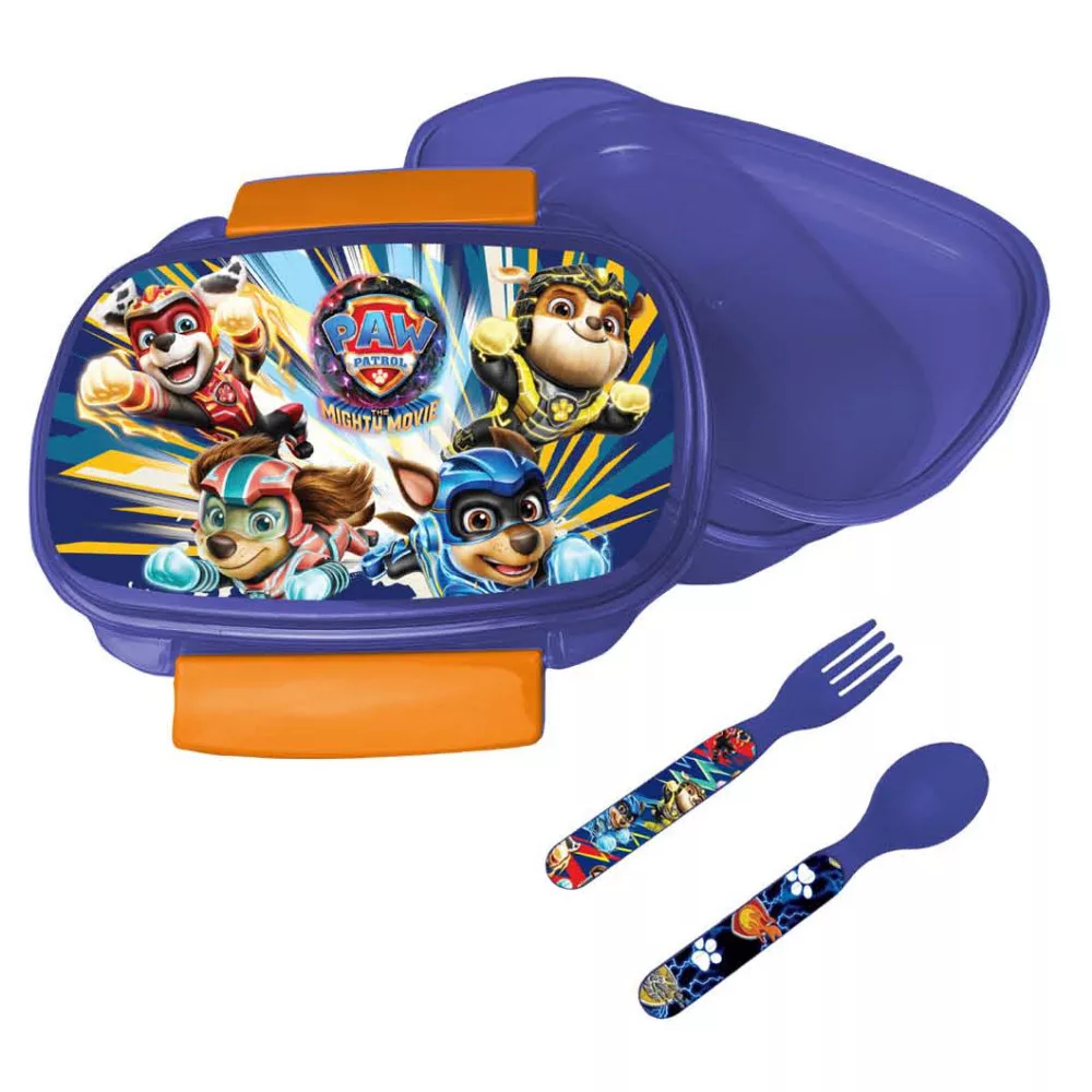 Desiatový box s príborom PAW PATROL