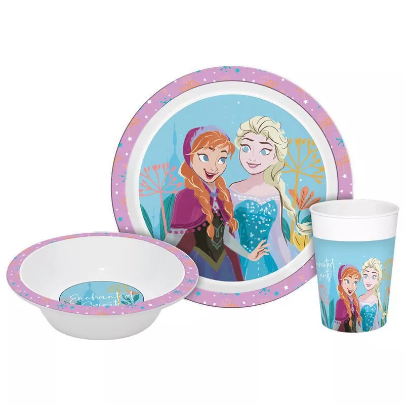 Jedálenský set - plast FROZEN