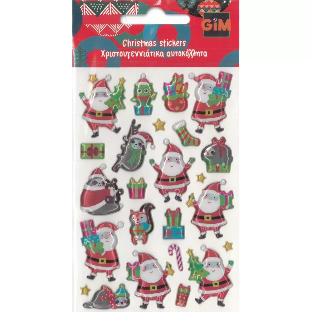 Vypuklé nálepky VIANOCE