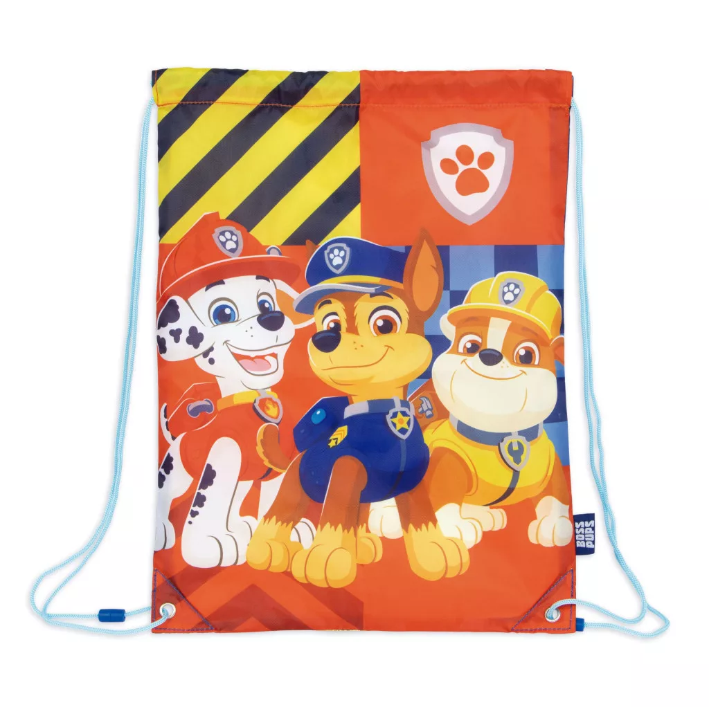 Vrecko na prezúvky PAW PATROL červené 44cm