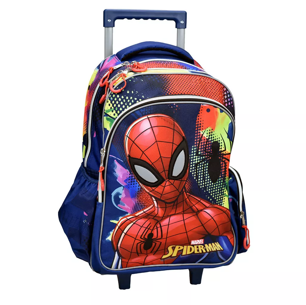 Školská taška na ťahanie SPIDERMAN color 46cm