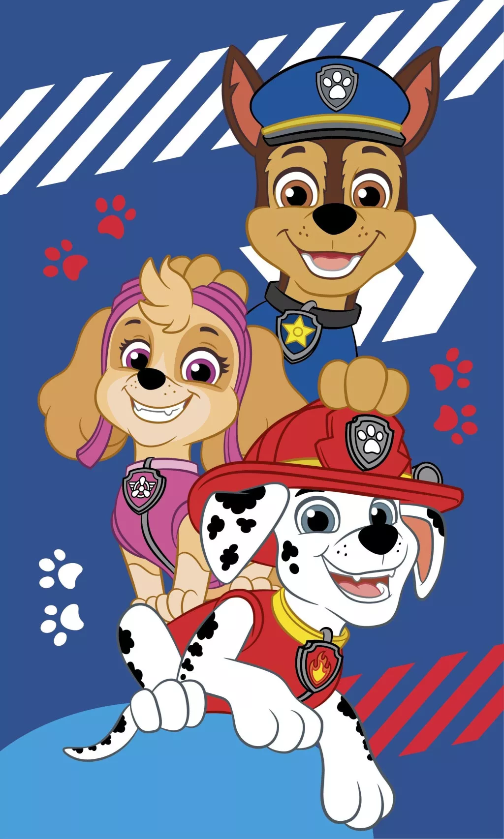 Uterák 30x50 PAW PATROL modrý