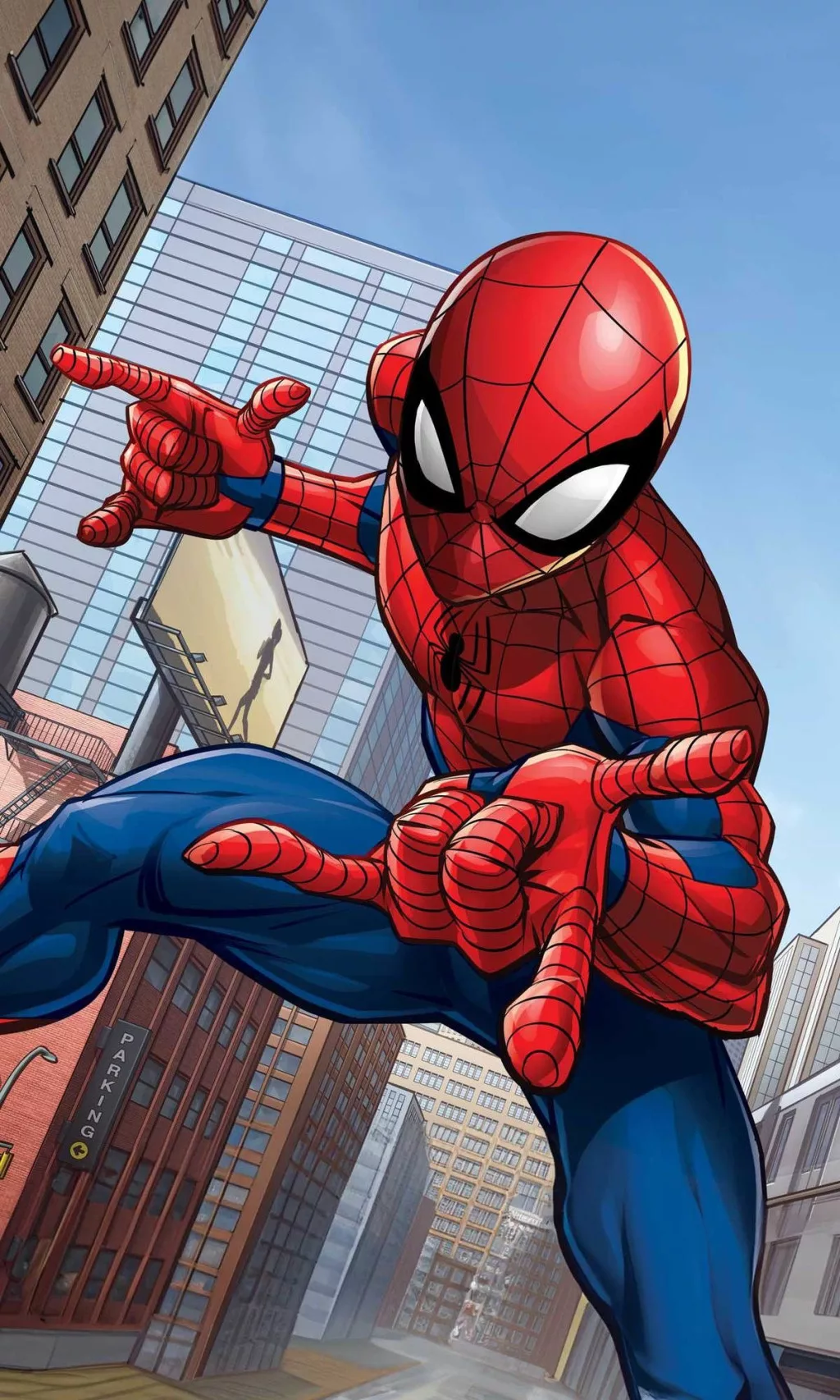 Uterák 30x50 SPIDERMAN city