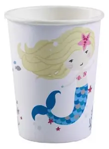 Papierový pohár 250ml MORSKÁ PANNA 01