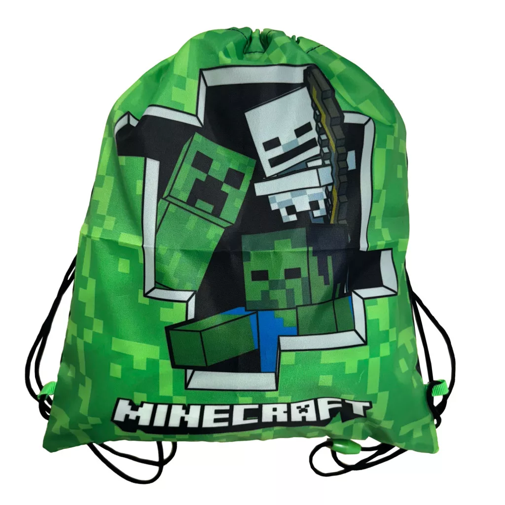 Vrecko na prezúvky MINECRAFT 37cm