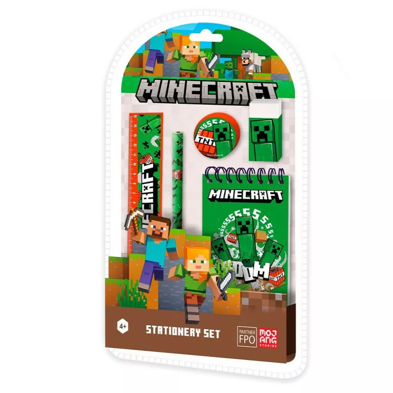 Súprava na kreslenie (5ks) MINECRAFT