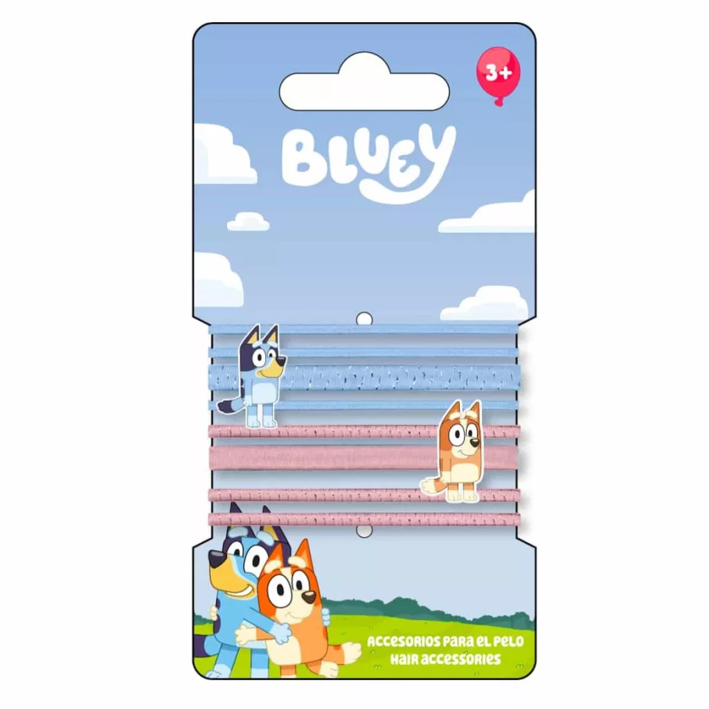 Gumičky do vlasov BLUEY 