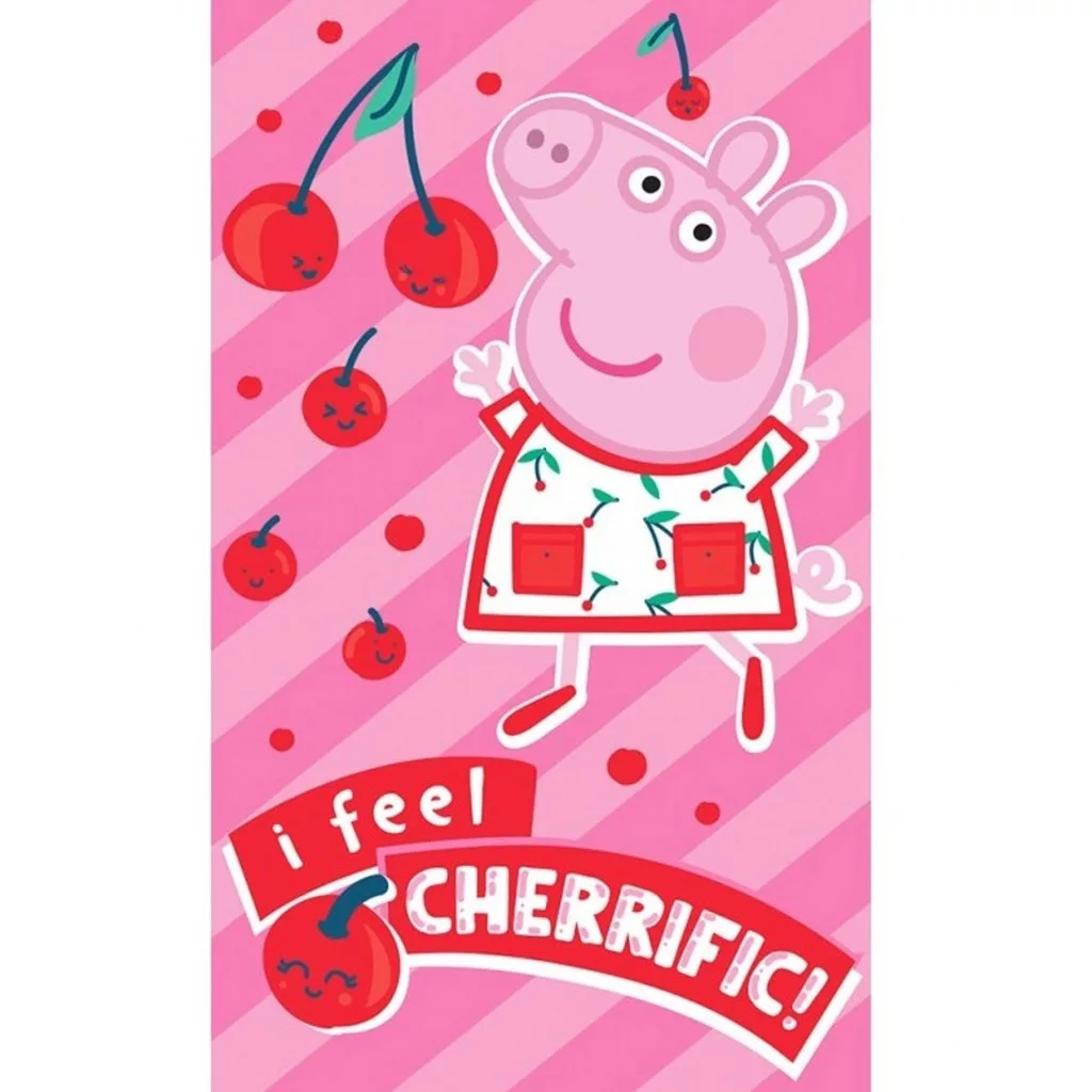 Uterák 30x50 PEPPA PIG cherry