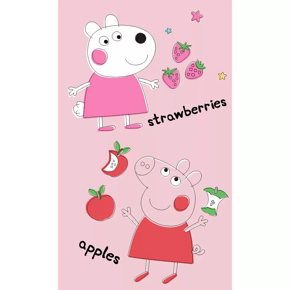 Uterák 30x50 PEPPA PIG ovocie