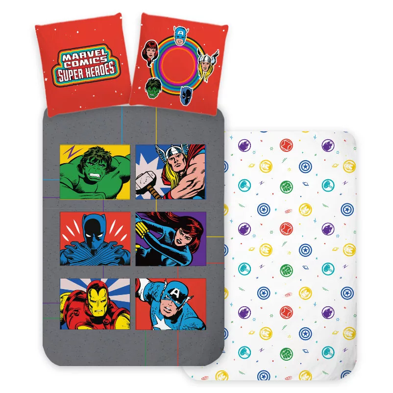 Obliečky 140x200 AVENGERS komiks