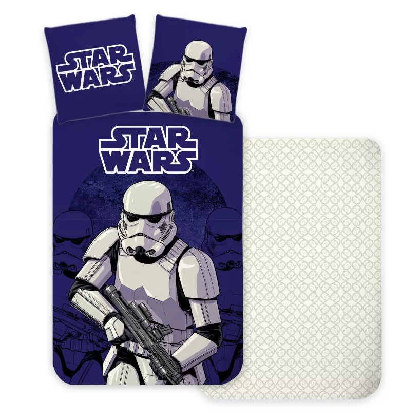 Obliečky do postieľky 100x135 STAR WARS modré