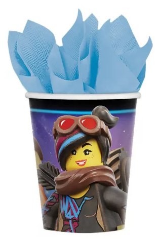 Papierový pohár 266ml LEGO MOVIE