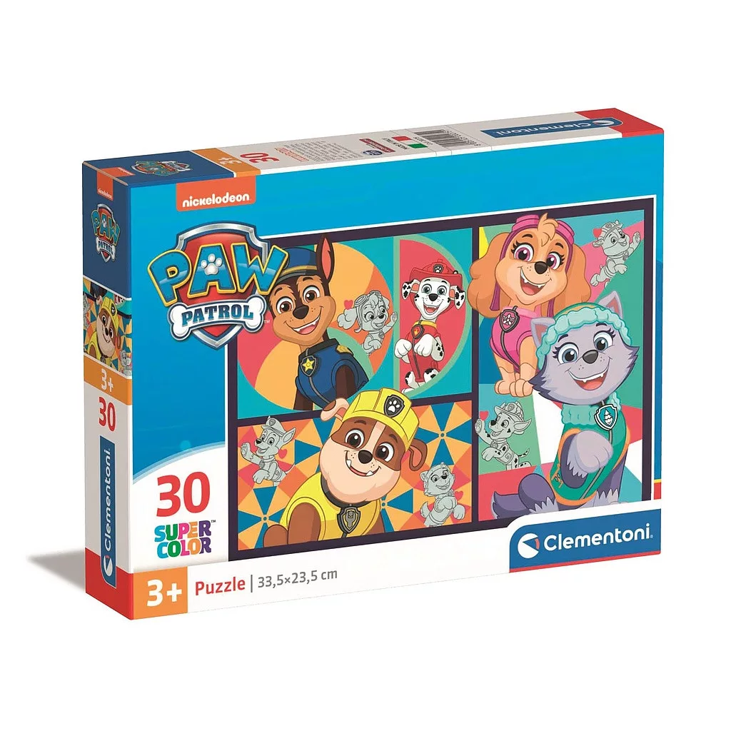 Puzzle 30 dielikov PAW PATROL shapes