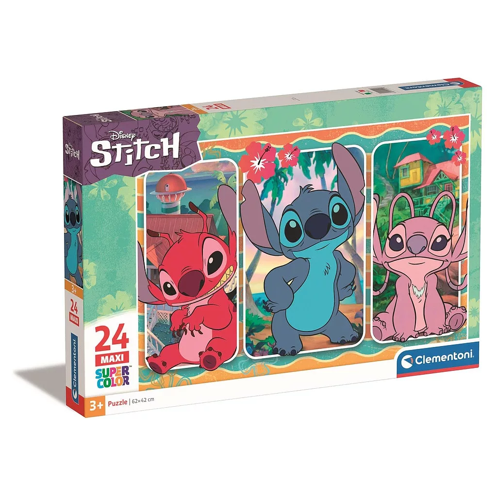 Puzzle 24 dielikov LILO A STITCH evile