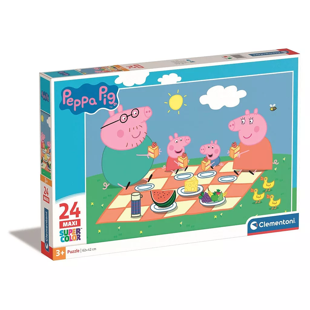 Puzzle 24 dielikov PEPPA PIG picnic