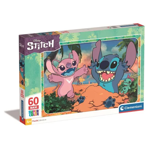 Puzzle 60 dielikov LILO A STITCH sand