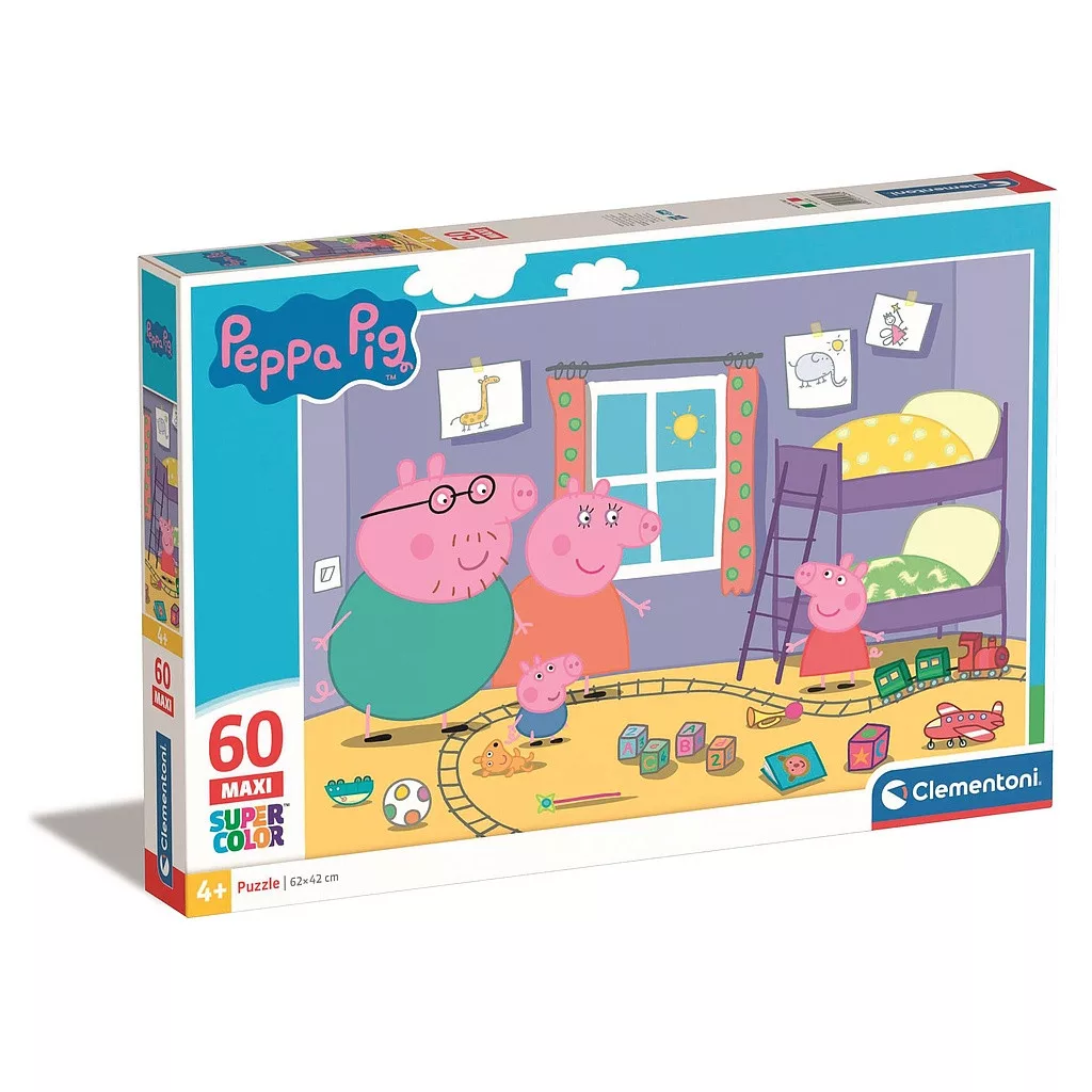 Puzzle 60 dielikov PEPPA PIG room