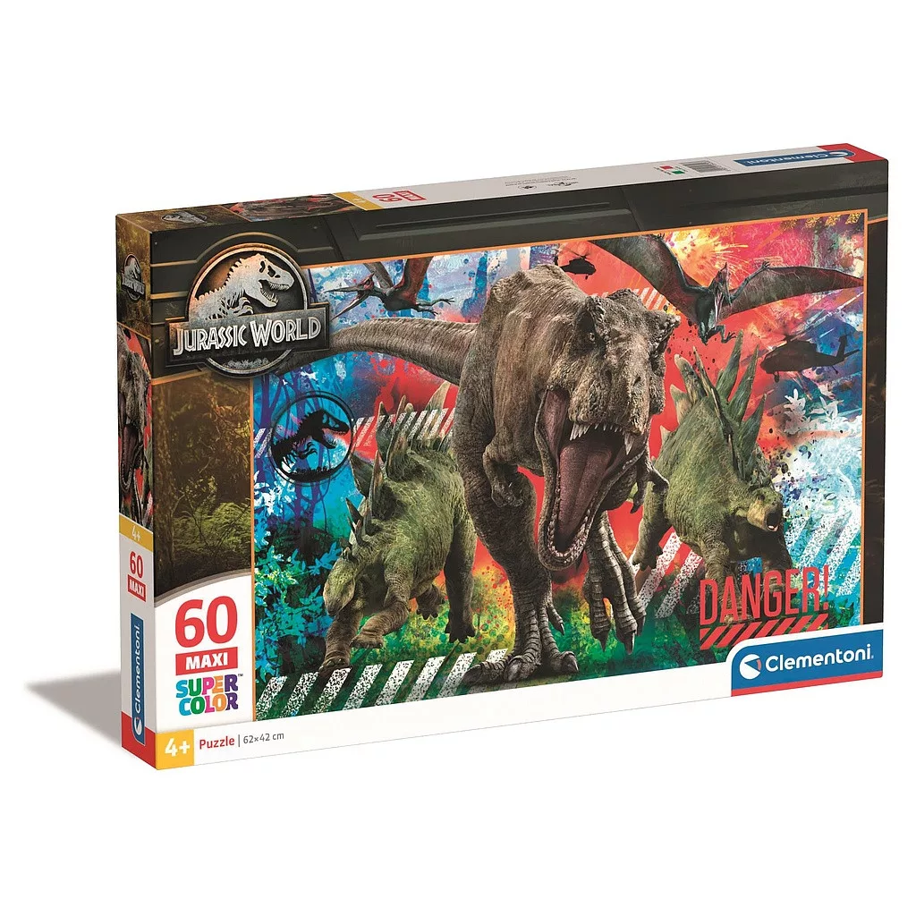 Puzzle 60 dielikov DINOSAURUS danger