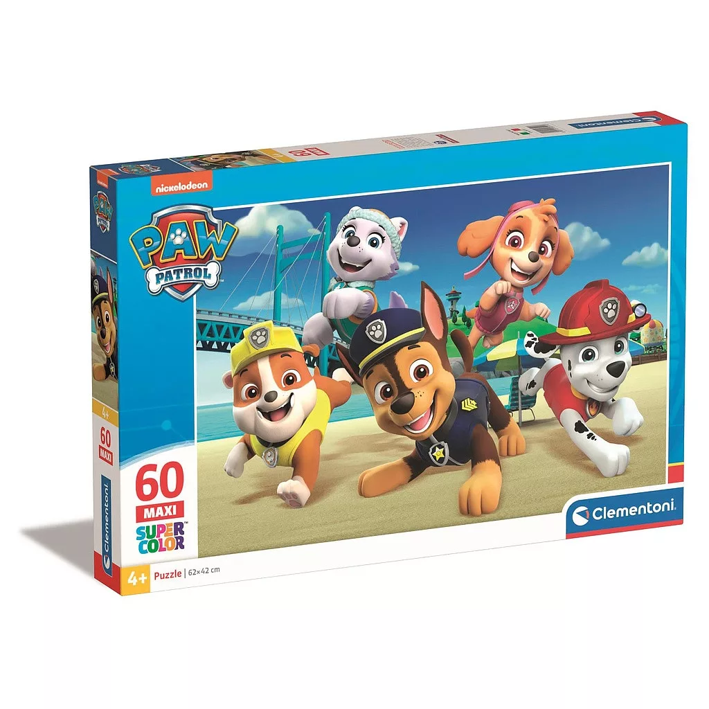 Puzzle 60 dielikov PAW PATROL bridge