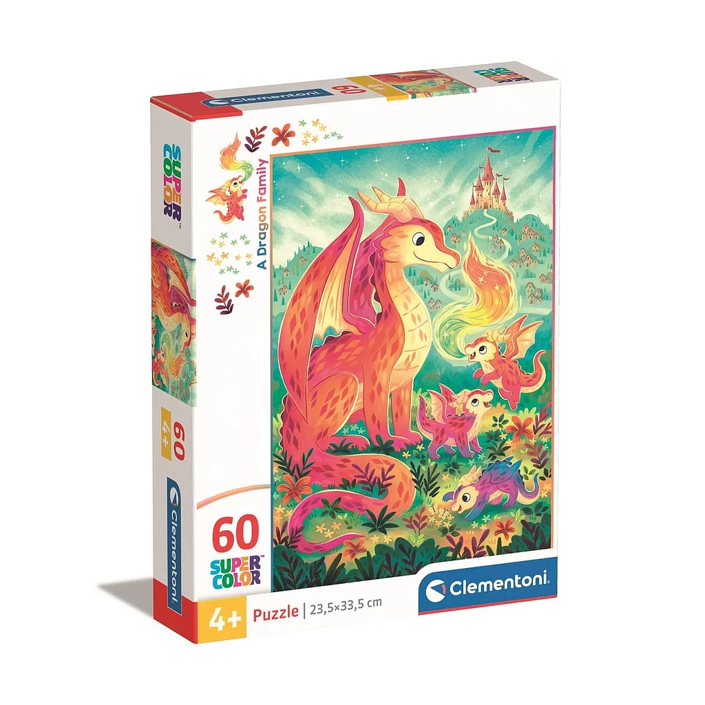 Puzzle 60 dielikov DRAGON family
