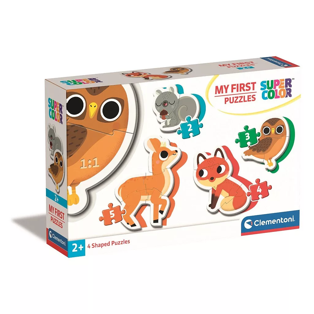 Prvé puzzle ZVIERATKÁ forest