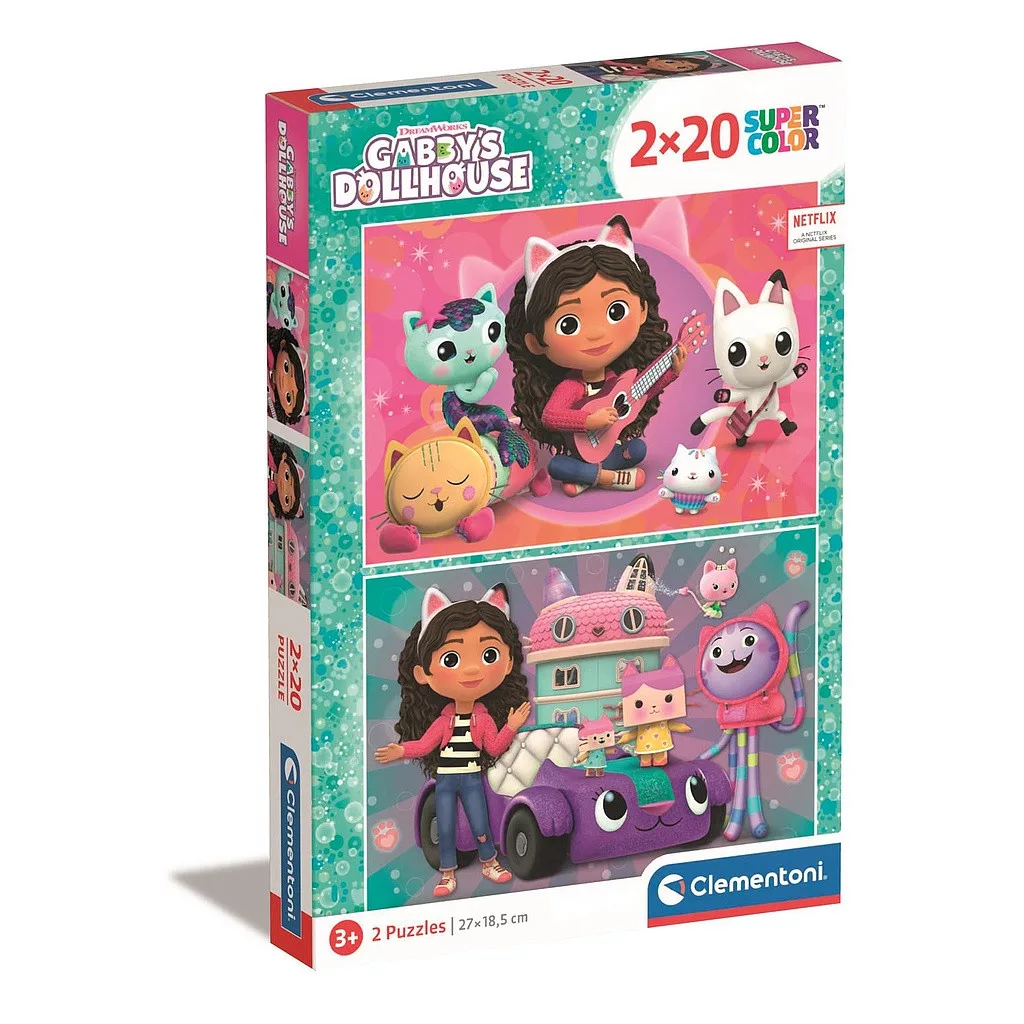 Puzzle 2x20 dielikov GABBY