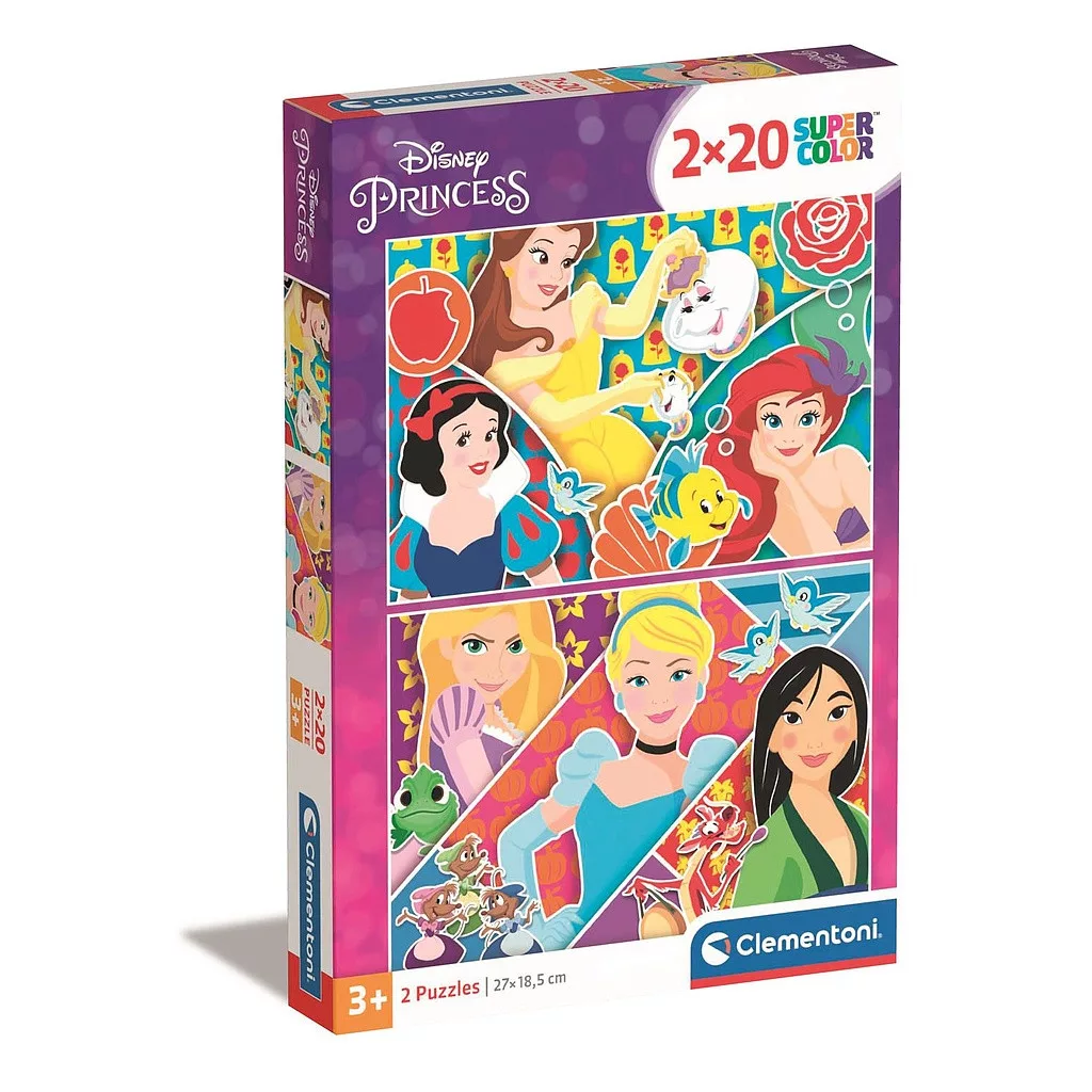 Puzzle 2x20 dielikov PRINCES