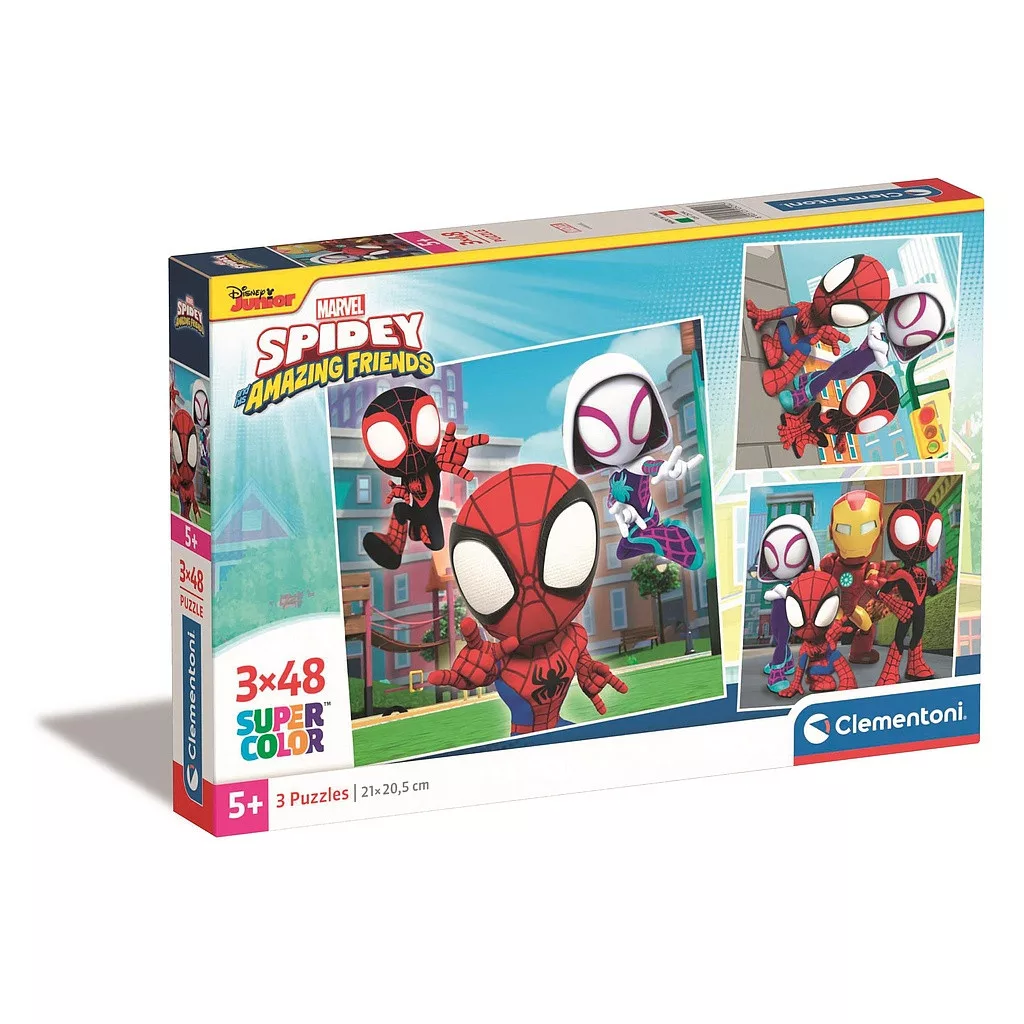 Puzzle 3x48 dielikov SPIDERMAN Spidey