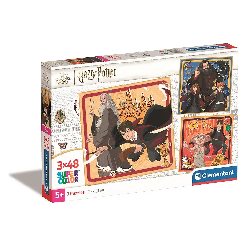 Puzzle 3x48 dielikov HARRY POTTER chronicles