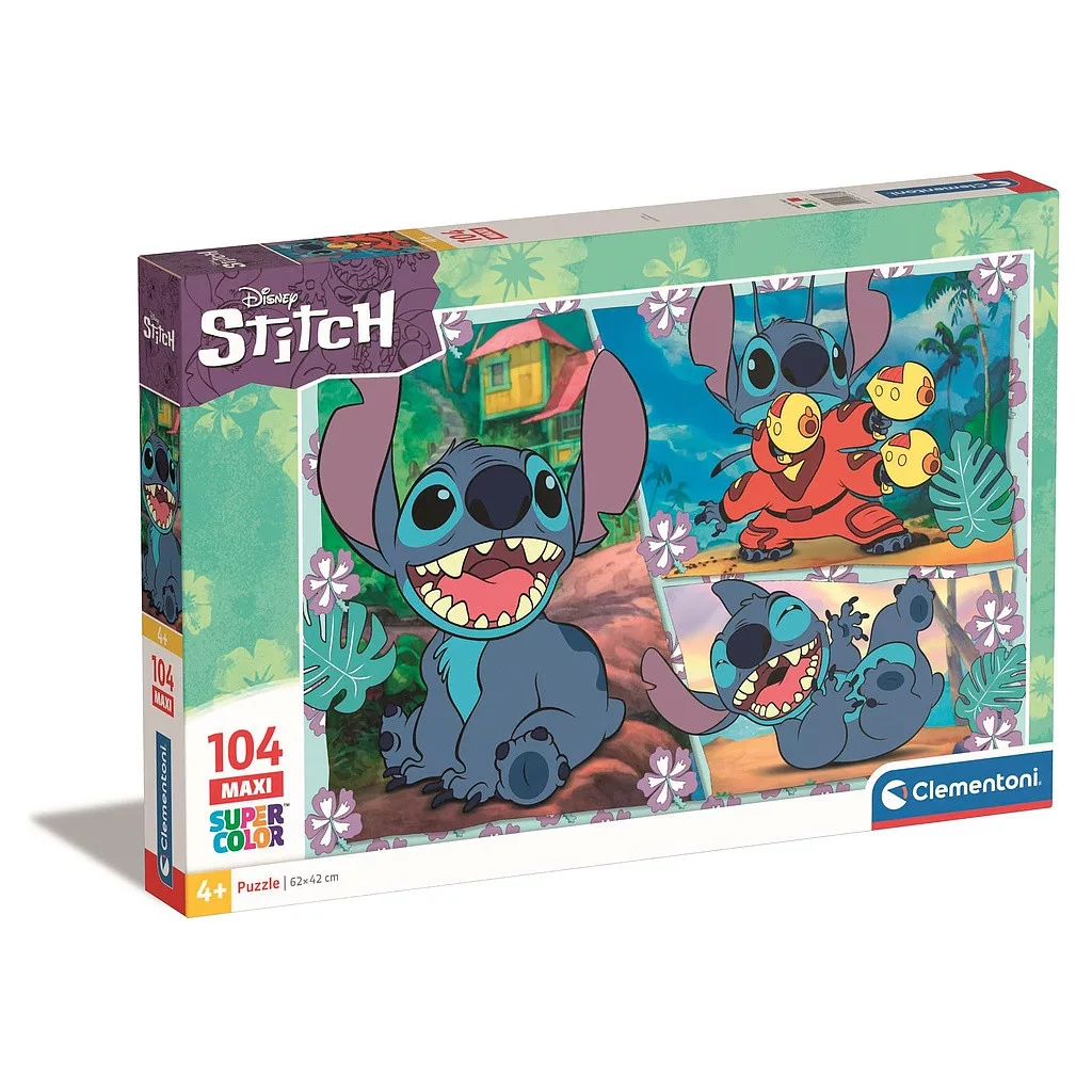 Puzzle 104 dielikov LILO A STITCH smiech