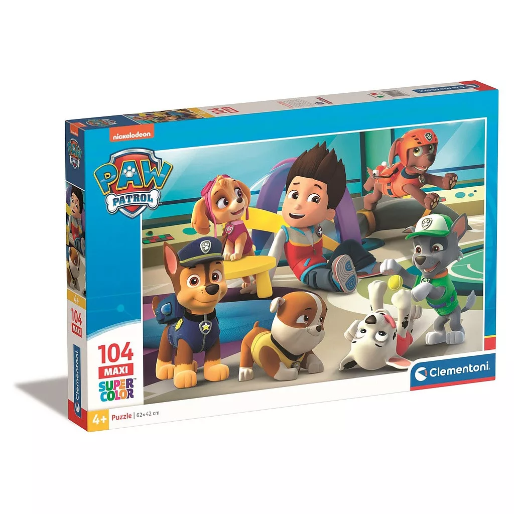 Puzzle 104 dielikov PAW PATROL playtime