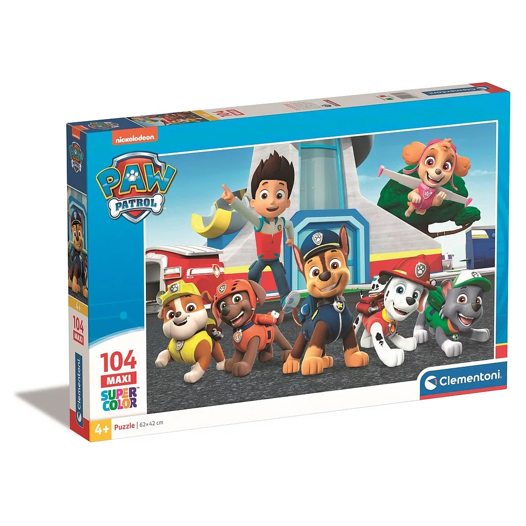 Puzzle 104 dielikov PAW PATROL base