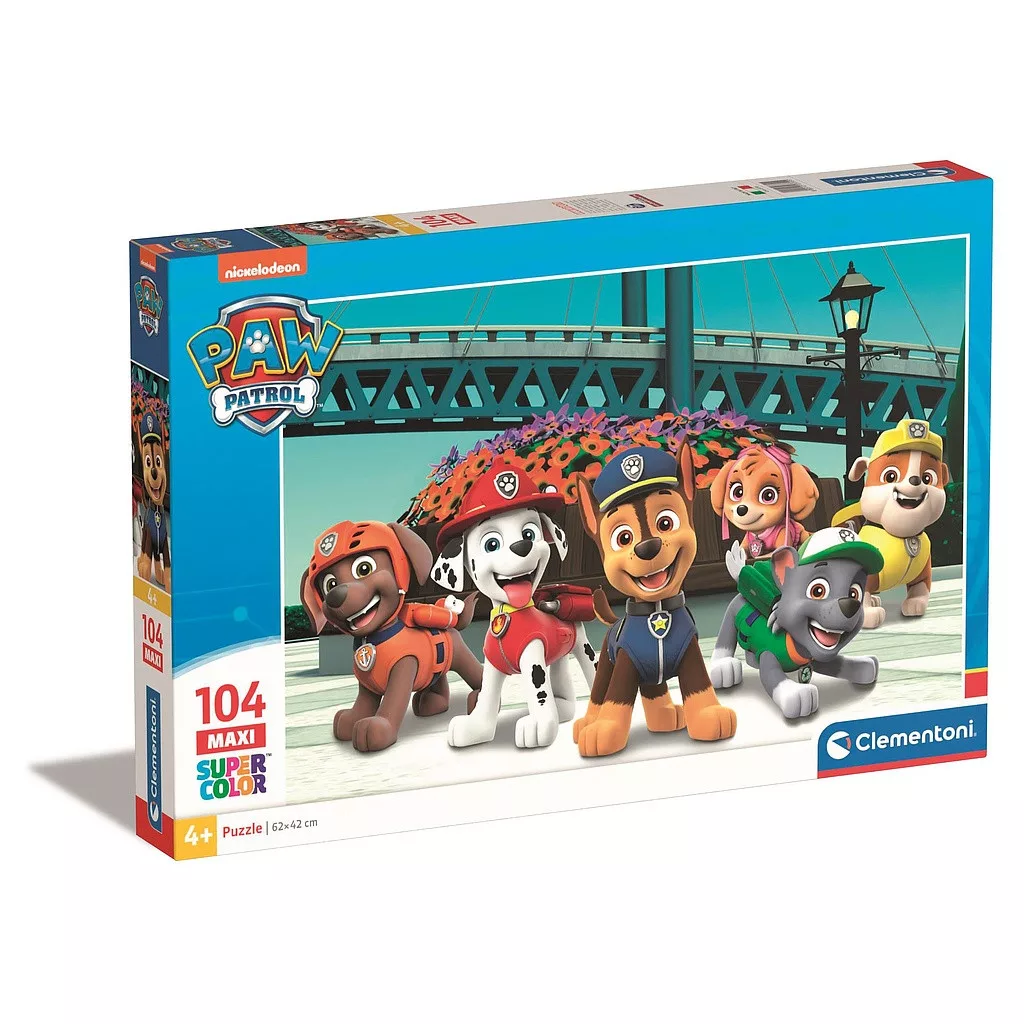 Puzzle 104 dielikov PAW PATROL most