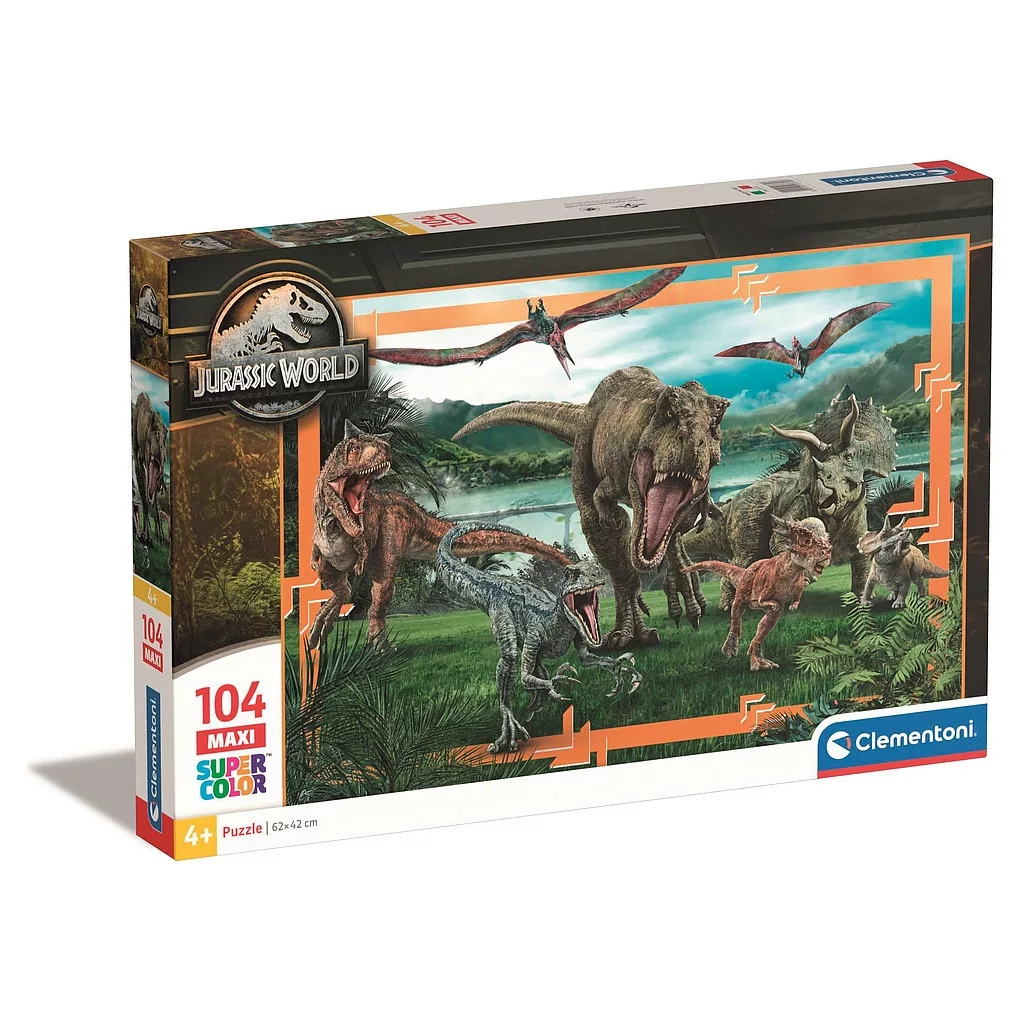 Puzzle 104 dielikov JURSKÝ SVET predátor
