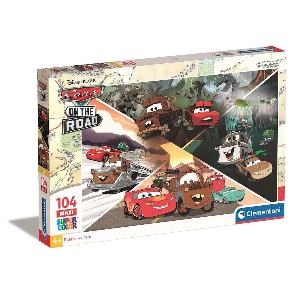 Puzzle 104 dielikov CARS Mater