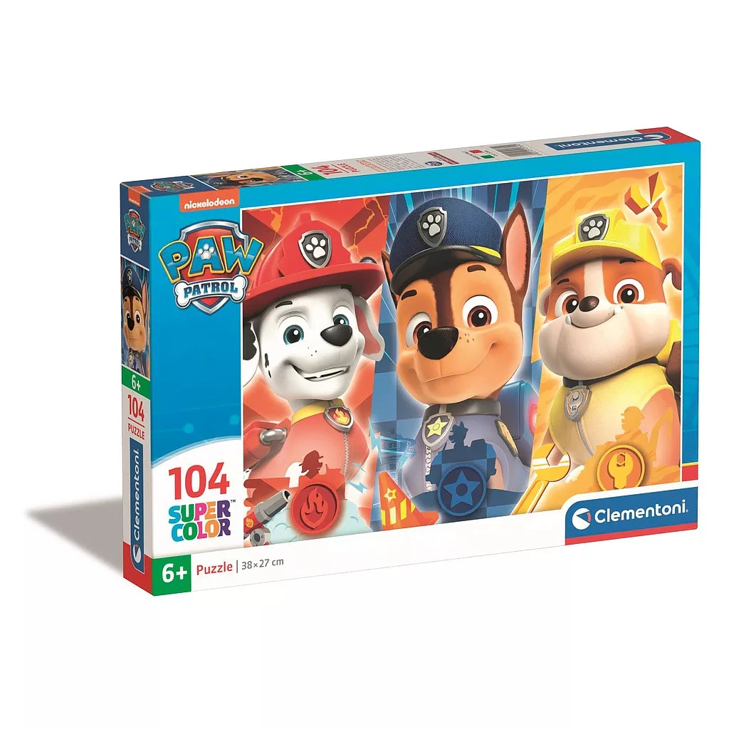 Puzzle 104 dielikov PAW PATROL guys
