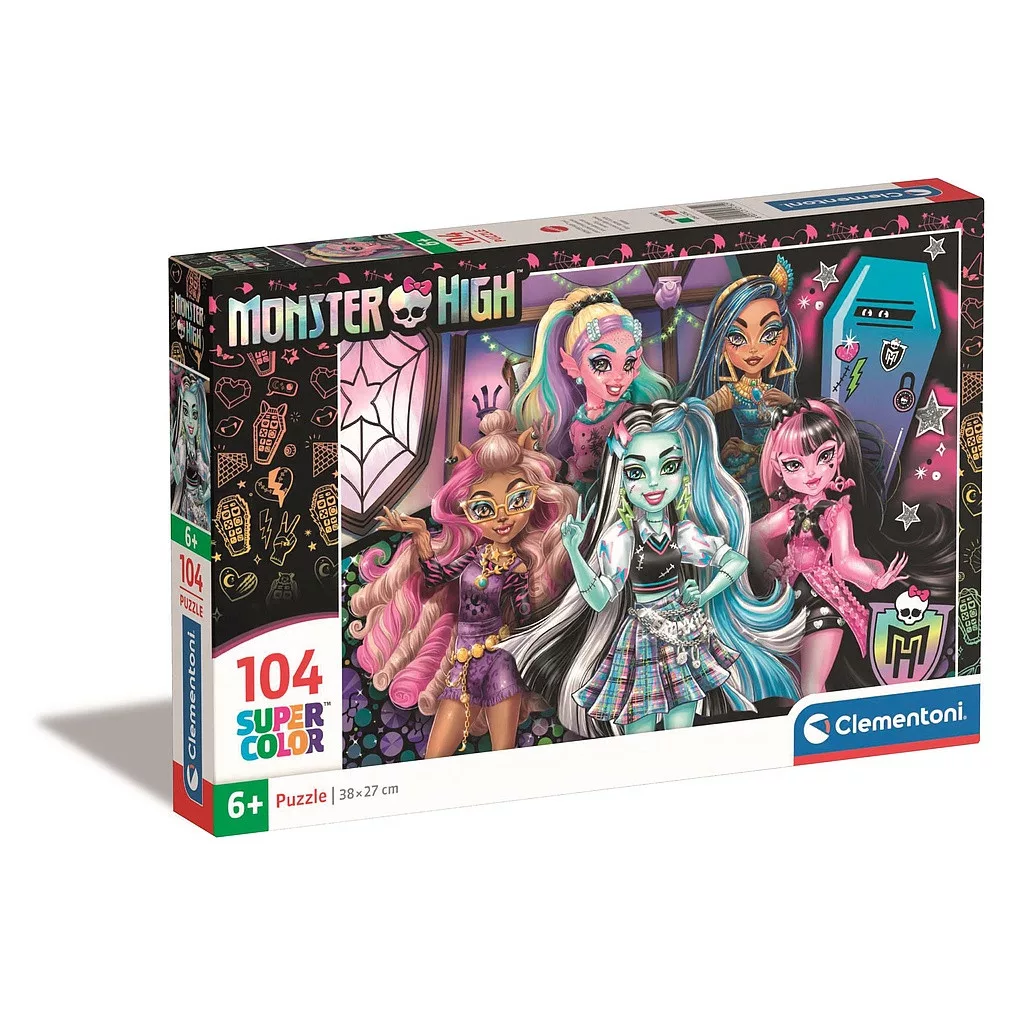 Puzzle 104 dielikov MONSTER HIGH cool