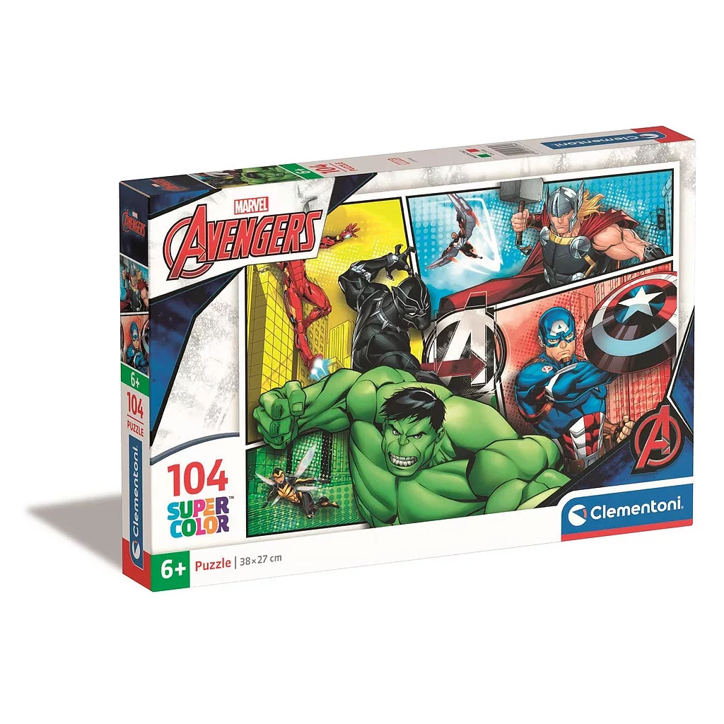 Puzzle 104 dielikov AVENGERS komix