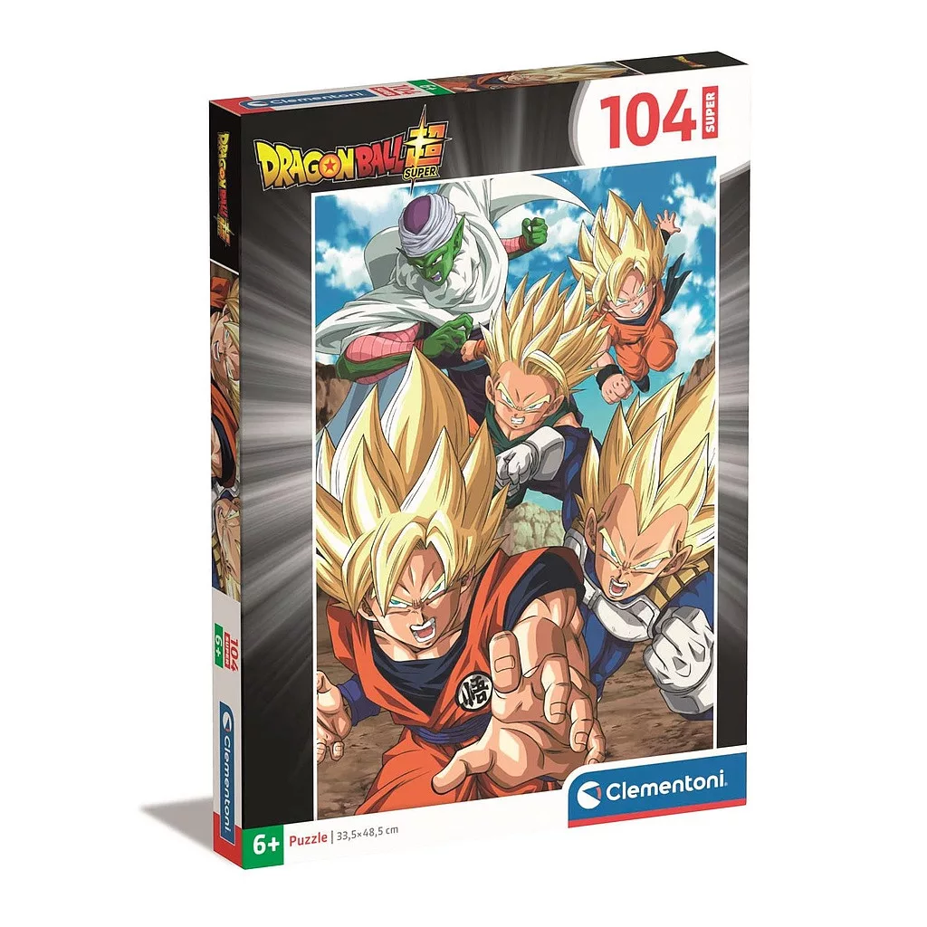 Puzzle 104 dielikov DRAGON BALL Saiyan