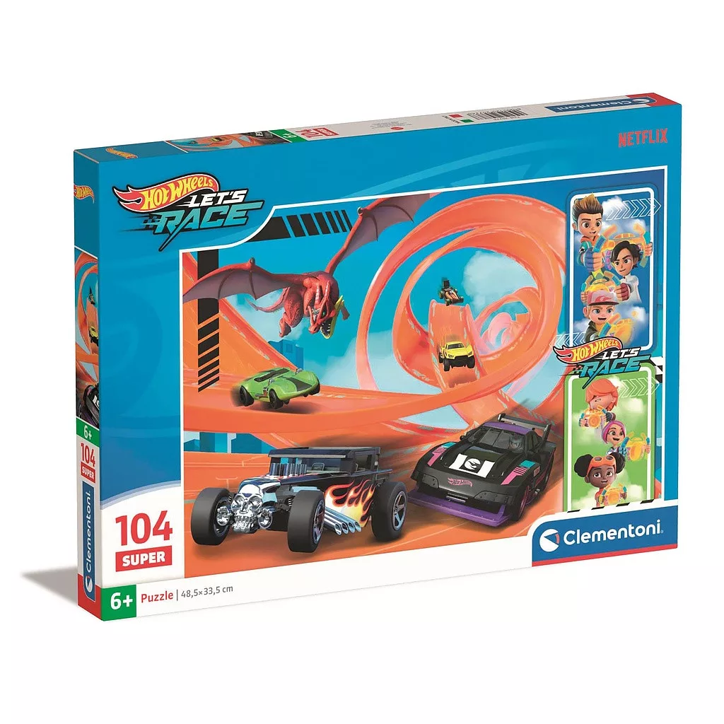 Puzzle 104 dielikov HOT WHEELS citizens