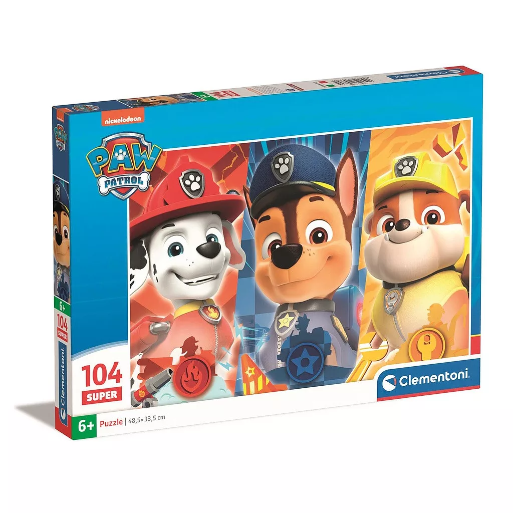 Puzzle 104 dielikov PAW PATROL guys 01