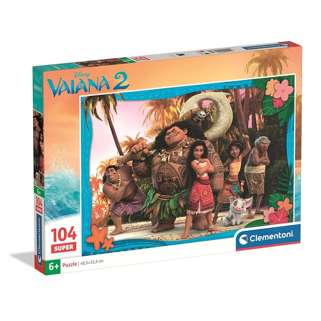 Puzzle 104 dielikov VAIANA new story