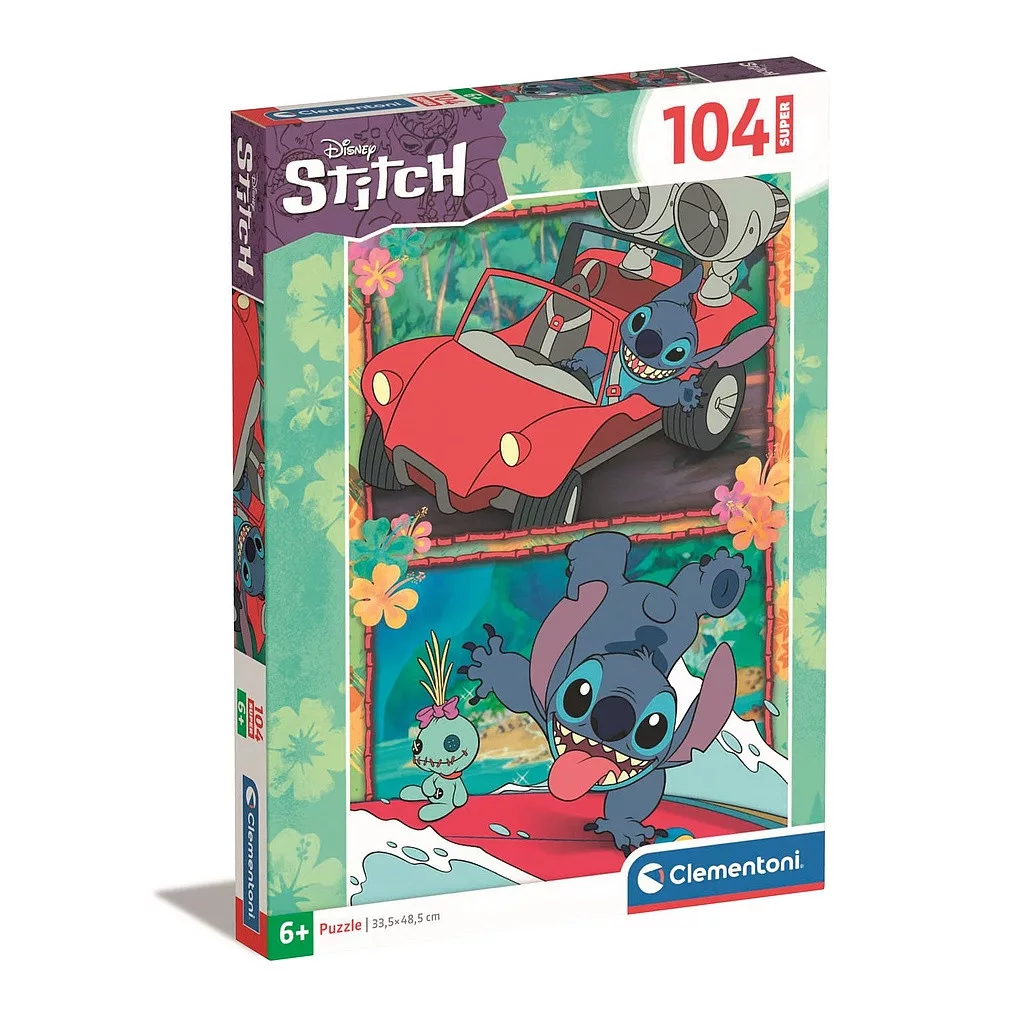 Puzzle 104 dielikov LILO A STITCH adventure