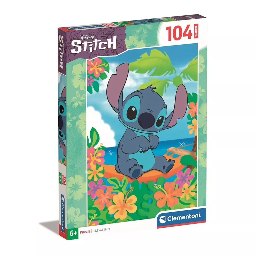 Puzzle 104 dielikov LILO A STITCH tropical