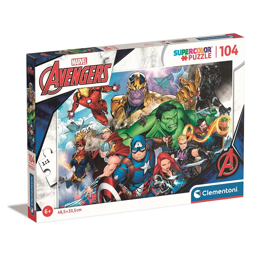 Puzzle 104 dielikov AVENGERS Thanos