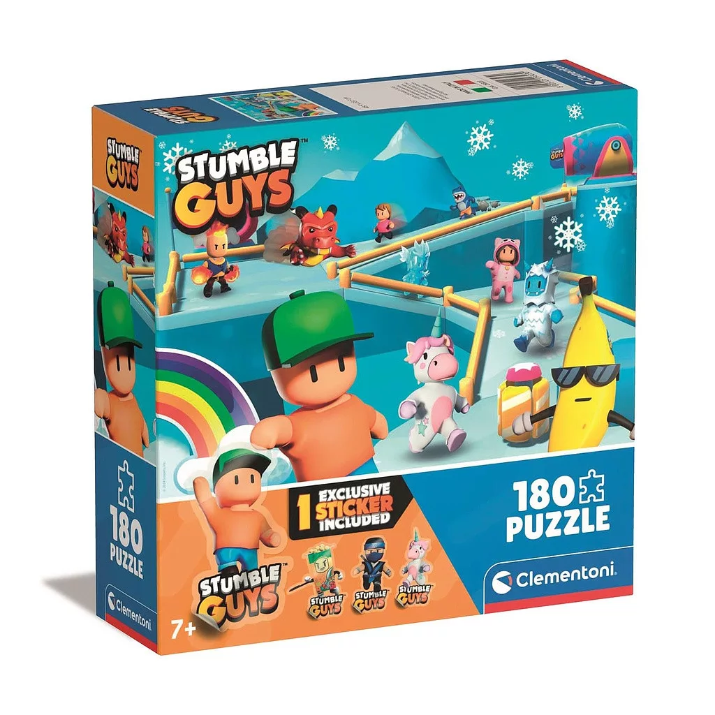 Puzzle 180 dielikov STUMBLE GUYS rainbow
