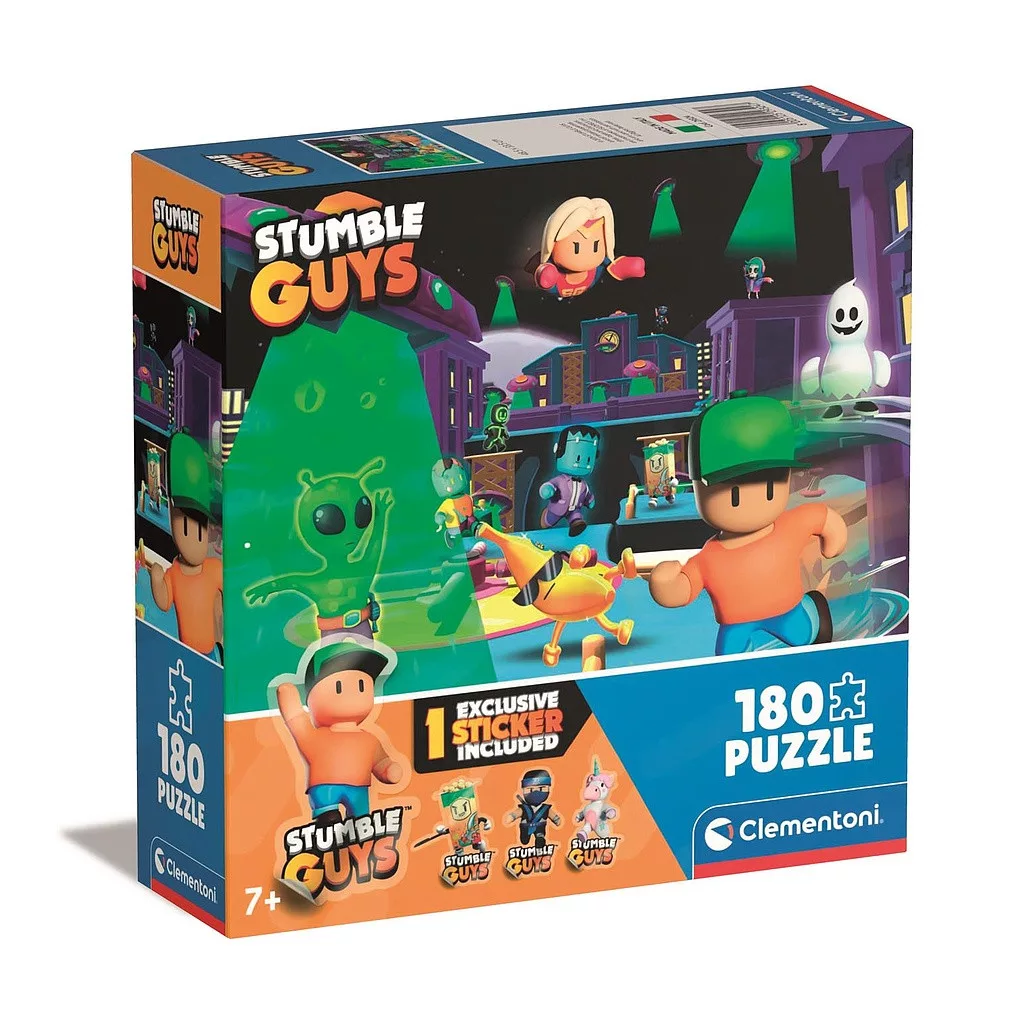 Puzzle 180 dielikov STUMBLE GUYS alien