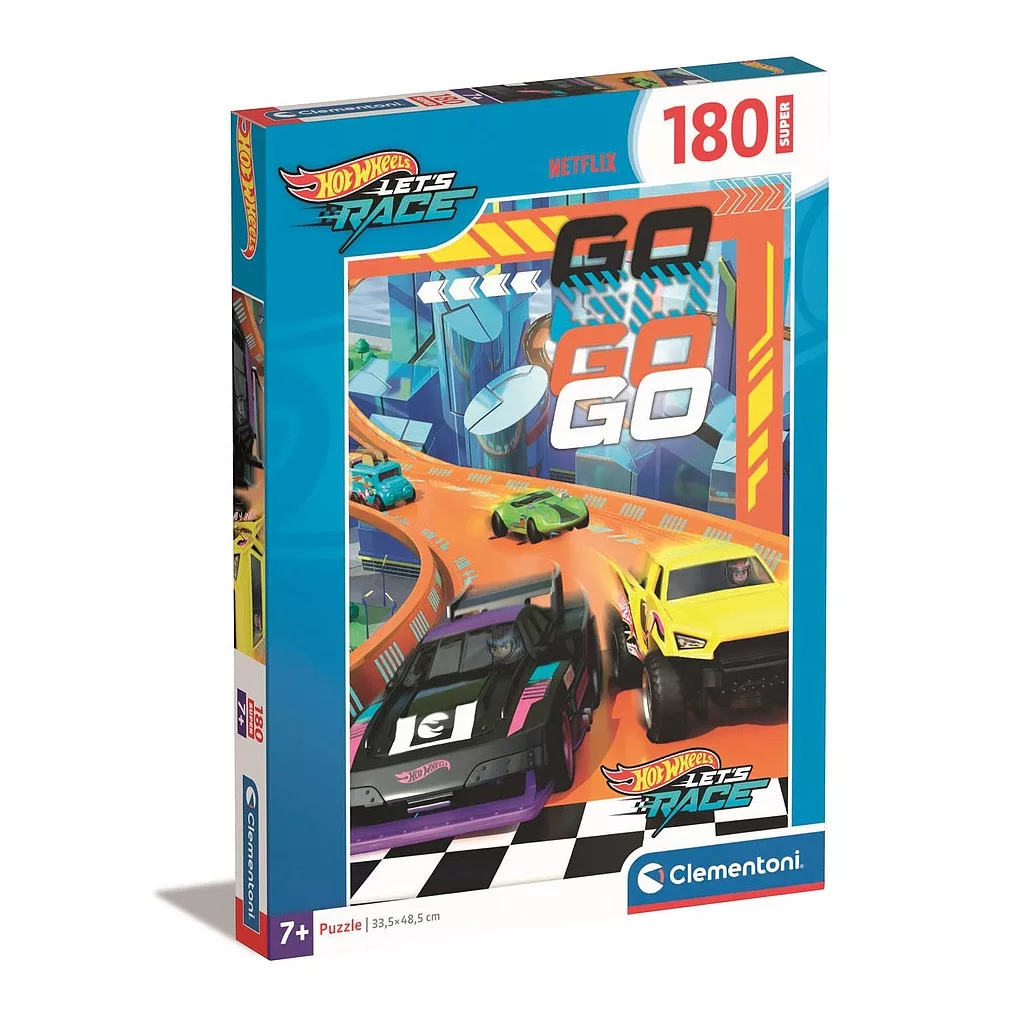 Puzzle 180 dielikov HOT WHEELS finish